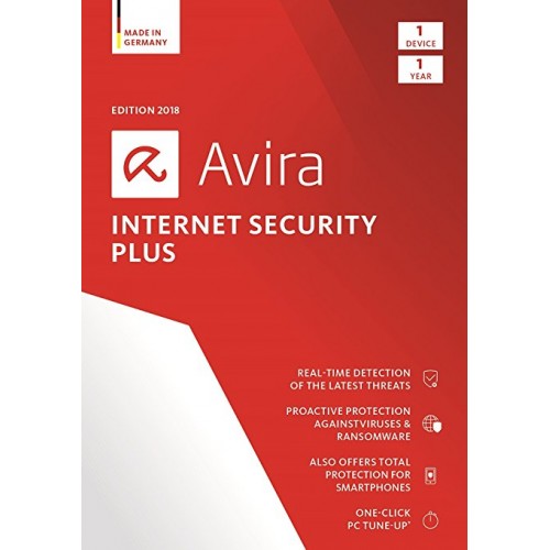 Avira Internet Security Plus | 1 Appareil | 1 An | Numérique (ESD/UE)
