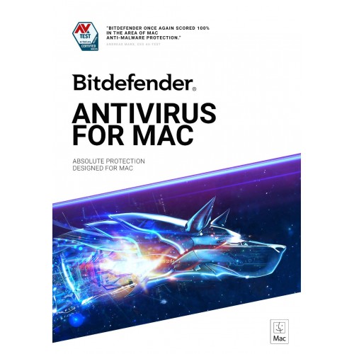 Bitdefender Antivirus for Mac 2020 | 3 Appareils | 1 An | Numérique (ESD/UE)