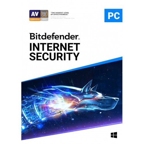 Bitdefender Internet Security 2020 | 5 Appareils | 1 An | Numérique (ESD/UE)