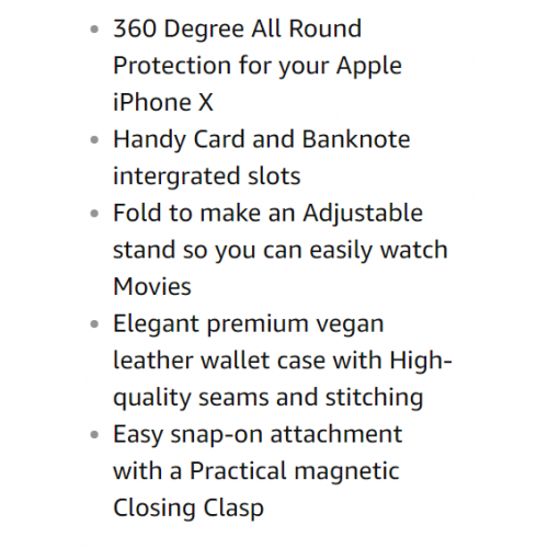 10x Xqisit Apple iPhone X - XS MAGNETIC Slim Wallet Ultra Thin Flip Wallet UK