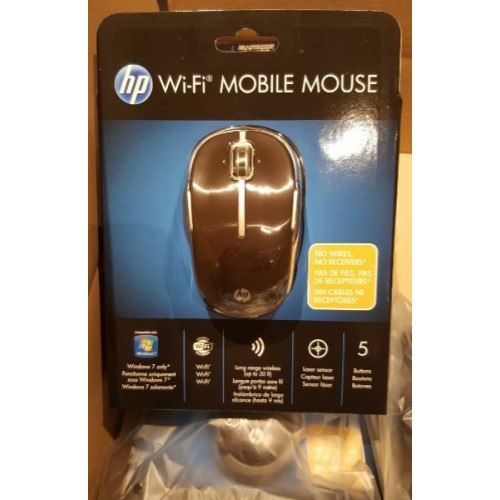 HP WiFi Wireless Mobile Mouse 5 buttons SEALED  | COMPATIBILITY: see list of HP 