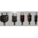 Universal 12v In Car Charger 5x Adapters Cigarette Lighter Mini/Micro USB UK