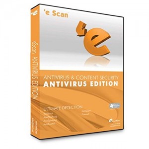 Escan AntiVirus and Content Security 2019 | 1 PC | 1 An | Numérique (ESD/UE)