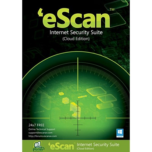 eScan Internet Security Suite 2019 | 1 PC | 1 An | Numérique (ESD/UE)