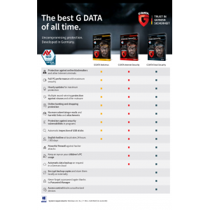 G Data Antivirus Mac | 1 Mac | 1 An | Numérique (ESD/UE)