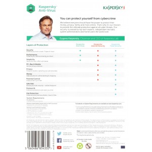 Kaspersky AntiVirus 2021| 3 PC | 1 An | Numérique (ESD/RU)