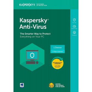 Kaspersky AntiVirus 2018 | 3 PC | 1 An | Numérique (ESD/RU+UE)