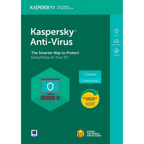 Kaspersky AntiVirus 2018 | 3 PC | 1 An | Numérique (ESD/UE)