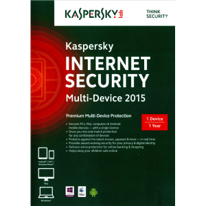 Kaspersky Internet Security 2015 | 1 Appareil | 1 An | Numérique (ESD/RU+UE)
