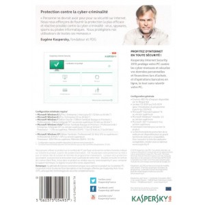 Kaspersky Internet Security 2015 | 1 Appareil | 1 An | Download Numérique (ESD/RU+UE)