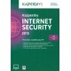 Kaspersky Internet Security 2015 | 1 Appareil | 1 An | Download Numérique (ESD/UE)