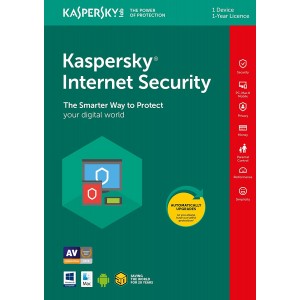 Kaspersky Internet Security 2018 | 1 Appareil | 1 An | Numérique (ESD/RU+UE)