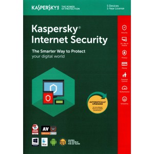 Kaspersky Internet Security 2018 | 5 Appareils | 1 An | Numérique (ESD/RU+UE)