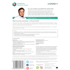 Kaspersky Security Cloud 2018 Family | 20 Appareils | 1 An | Numérique (ESD/RU+UE)