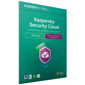 Kaspersky Security Cloud 2018 Personal | 3 Appareils | 1 An | Numérique (ESD/RU+UE)