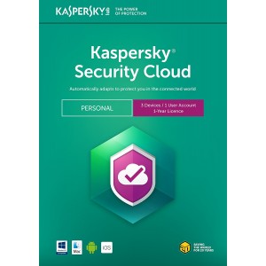 Kaspersky Security Cloud 2018 Personal | 5 Appareils | 1 An | Numérique (ESD/RU+UE)