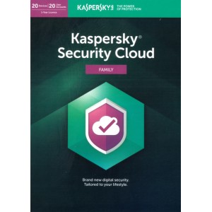 Kaspersky Security Cloud 2020 Family | 20 Appareils | 1 An | Numérique (ESD/RU+UE)