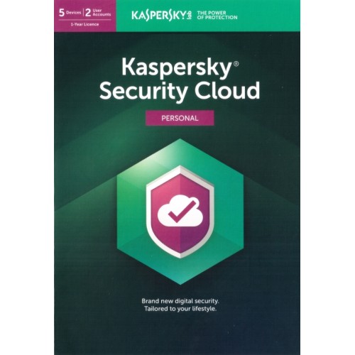 Kaspersky Security Cloud 2020 Personal | 5 Appareils | 1 An | Numérique (ESD/UE)
