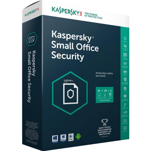 Kaspersky Small Office Security V5 | 2 Server | 20 Desktops | 1 An | Numérique (ESD/UE)