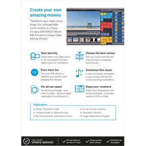 MAGIX Vidéo Deluxe 2020 | Numérique (ESD/UE)