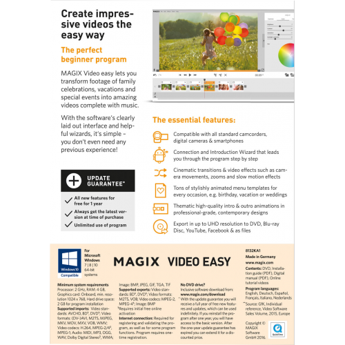 MAGIX Video easy | Numérique (ESD/UE)