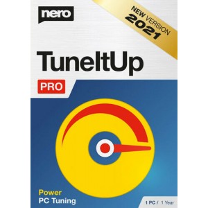 Nero TuneItUp PRO 2021 | 3PC (1 An) | Numérique (ESD/UE)