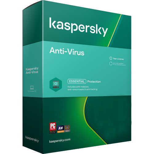 Kaspersky AntiVirus 2021| 3 PC | 1 An | Numérique (ESD/RU)