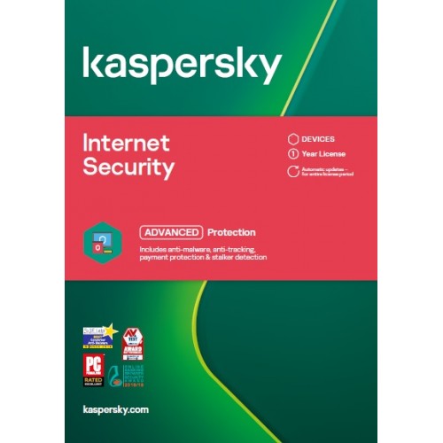 Kaspersky Internet Security 2021 | 10 Appareils | 1 An | Numérique (ESD/UE)