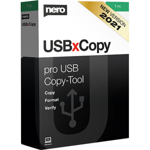 Nero USBxCopy 2021 | 1PC (Licence perpétuelle) | Numérique (ESD/UE)