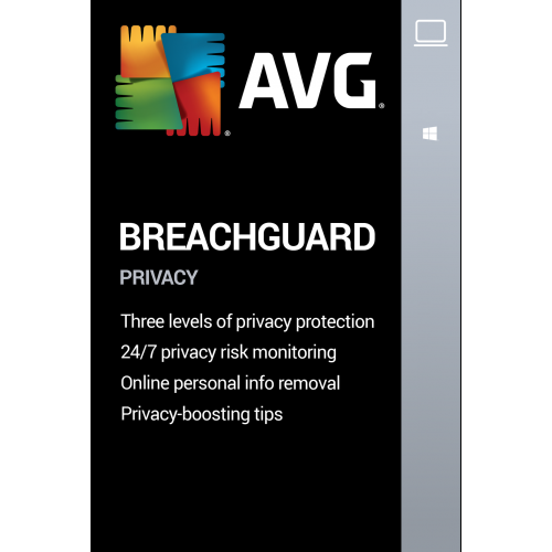 AVG BreachGuard | 3 Appareils | 1 An | Numérique (ESD/EU) 