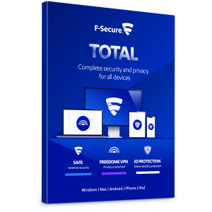 F-Secure Total Security and Privacy VPN  | 5 Appareils | 2 Ans | Numérique (ESD/UE)