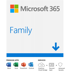Microsoft Office 365 Famille | 6 Utilisateurs | 30 Appareils | 1 An | Numérique (ESD/UE)
