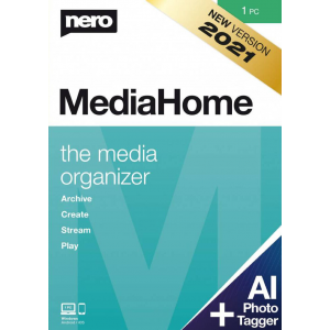 Nero MediaHome Unlimited 2021 | 1PC (Licence perpétuelle) | Numérique (ESD/UE)