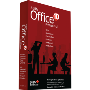 Ability Office Professional 10 | PC illimité pour le personnel | 2 PC pour les entreprises | Numérique (ESD)