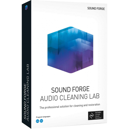 SOUND FORGE Audio Cleaning Lab | Numérique (ESD/UE)