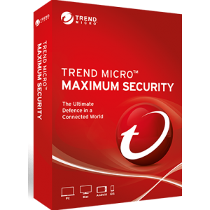 Trend Micro Maximum Security 2020 | 3 Appareils | 1 An | Numérique (ESD/UE)