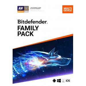 Bitdefender  Family Pack  | 15 Appareils