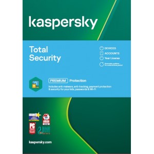Kaspersky Total Security 2021 |  3 Appareils